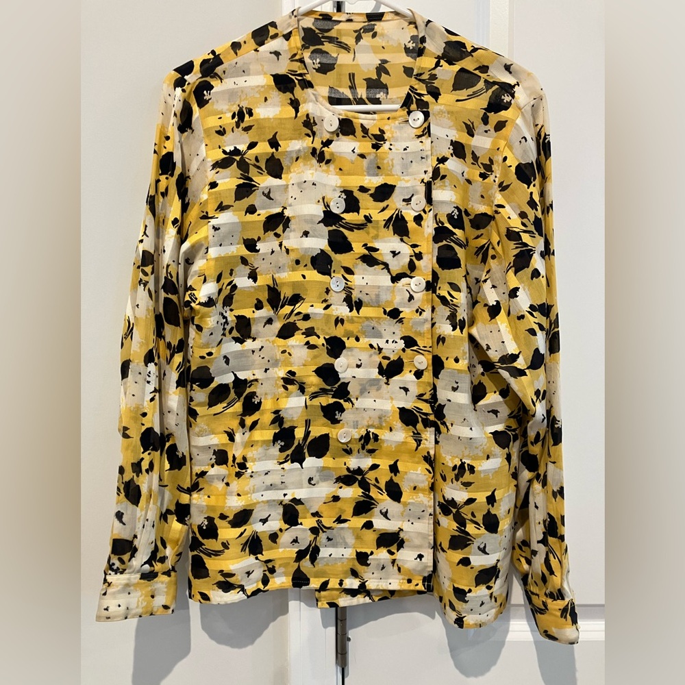 Jaeger Vintage blouse 86cm-34inch made in Great Britain